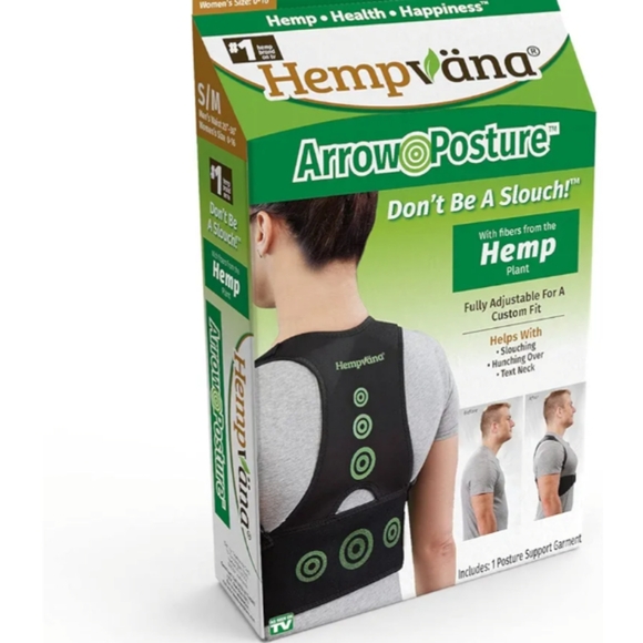 Hempvana Arrow Posture Adjustable Posture Support & Posture Corrector UNISEX - Picture 7 of 7